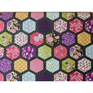 TGZ-D32049-C#X-Kimono Hexagon Patch